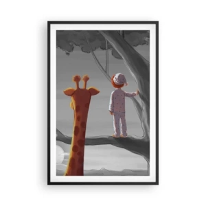 Pôster com moldura preta - Isso está realmente acontecendo - 61x91 cm