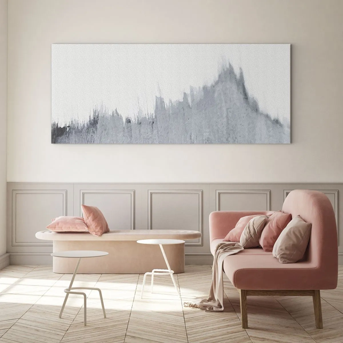 Quadro em vidro - Um registo misterioso - 90x30 cm