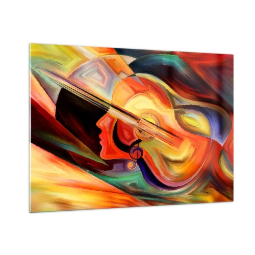 Quadro em vidro - Está tudo bem - 100x70 cm