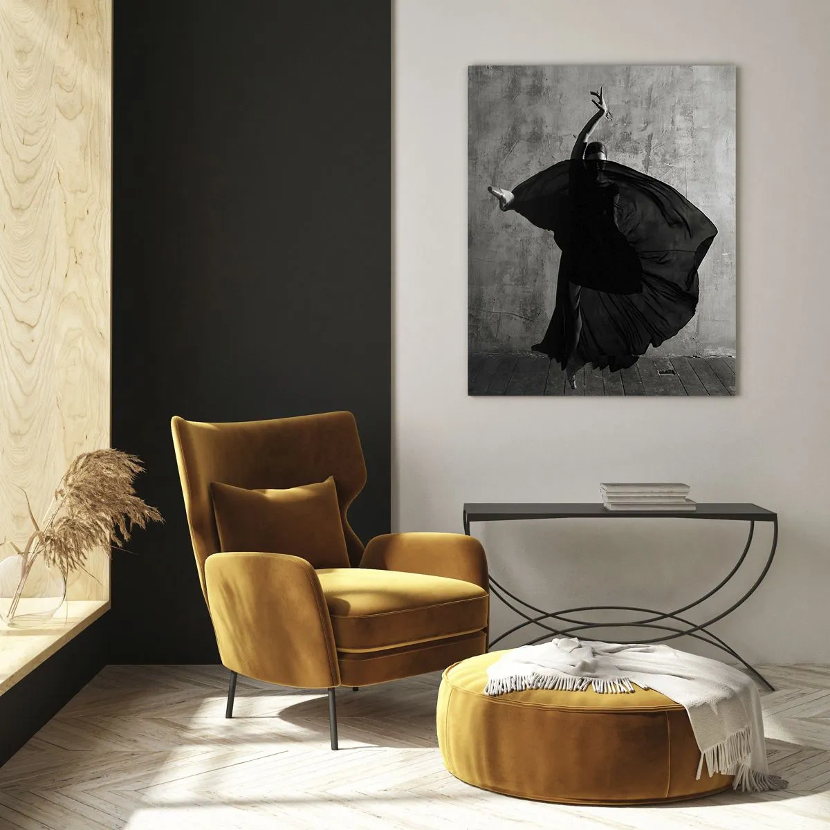 Quadro em vidro - Cheio de paixão - 50x70 cm