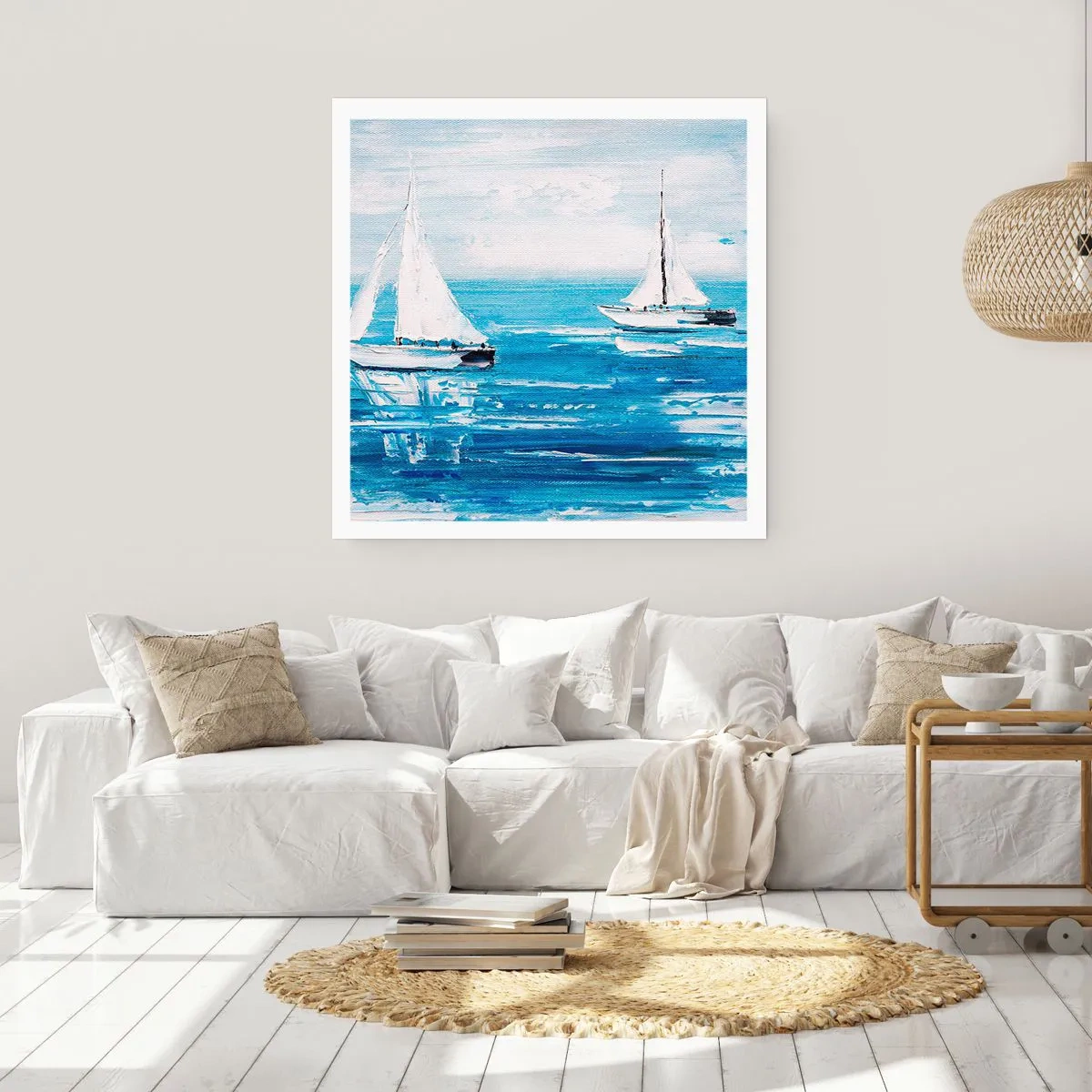 Pôster - Com um amigo ao meu lado - 40x40 cm