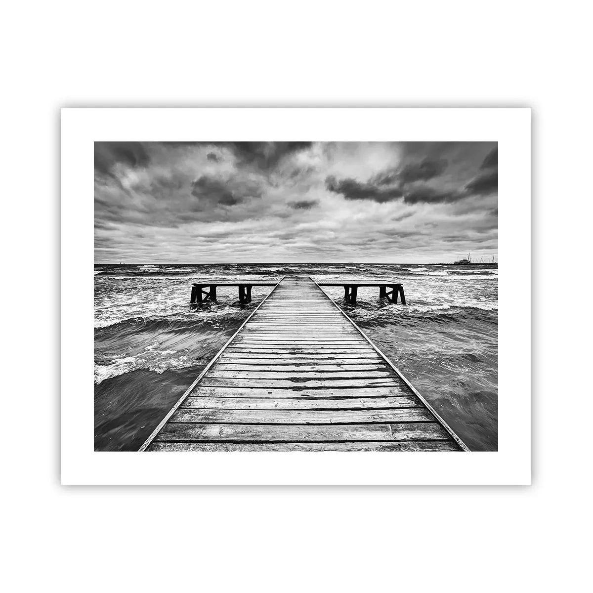 Pôster - Estou à espera do vento, que vai dispersar... - 50x40 cm