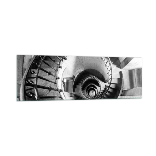 Quadro em vidro - Cada vez mais alto - 160x50 cm