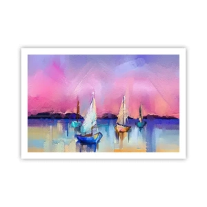 Pôster - Direção: águas largas - 91x61 cm