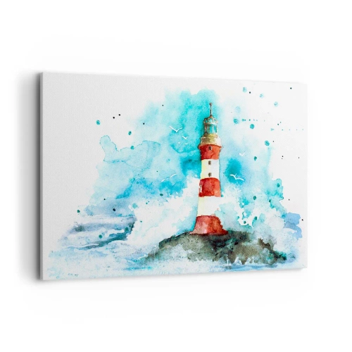 Quadro em tela - Unidade dos elementos da natureza - 120x80 cm