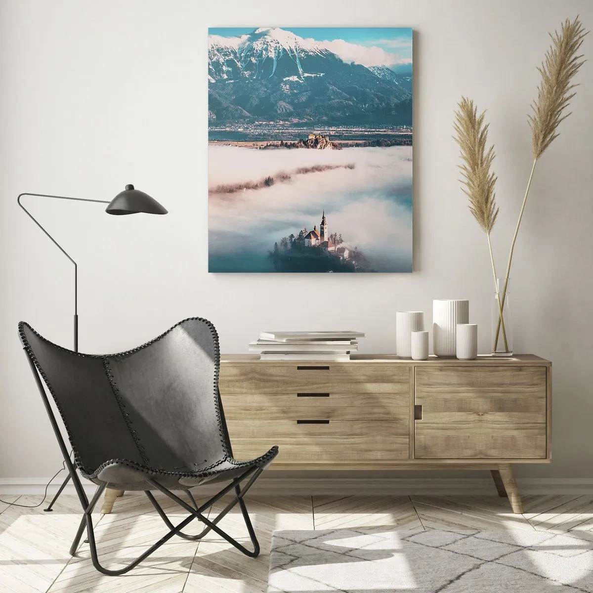 Quadro em vidro - O início do conto de fadas - 50x70 cm