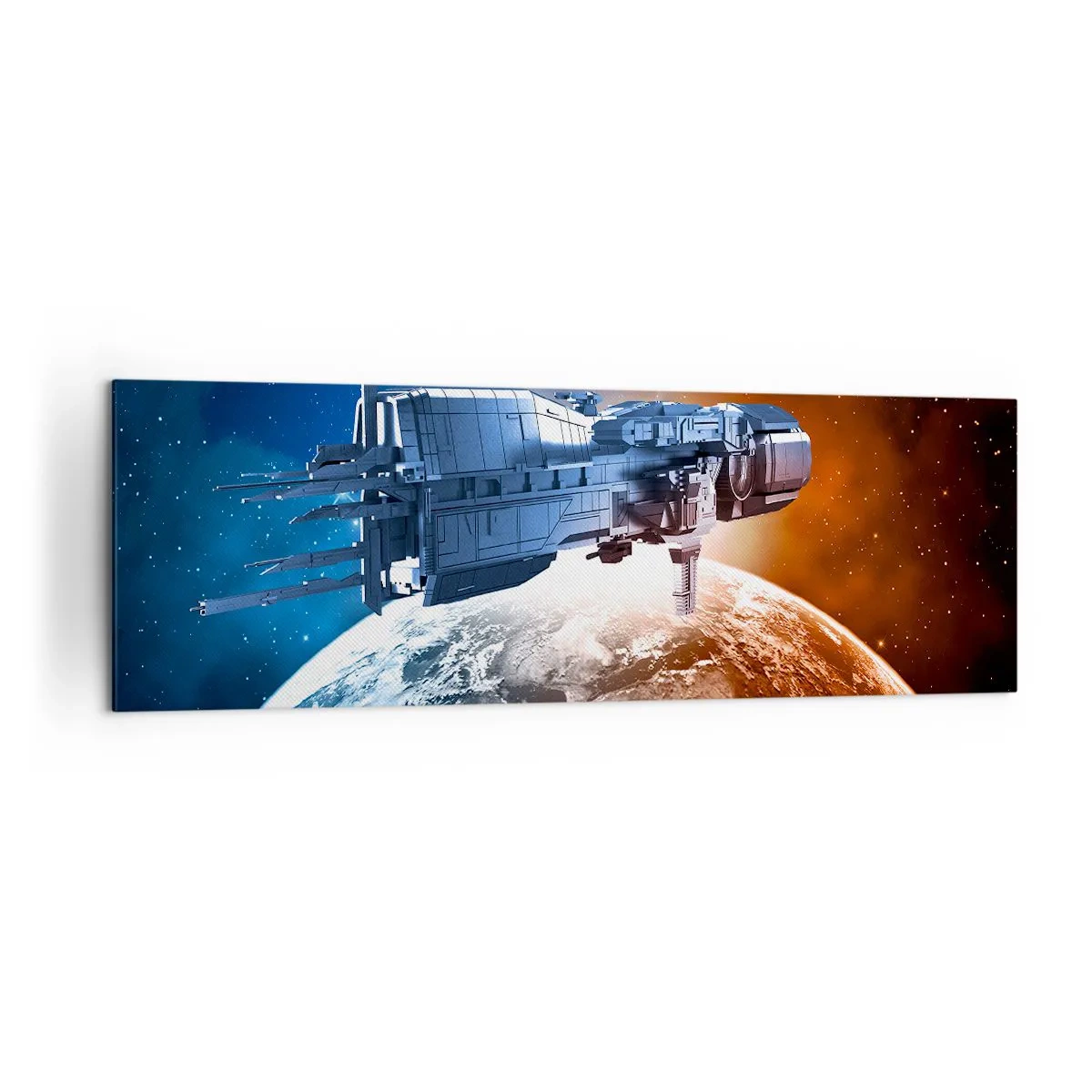 Quadro em tela - Observador atento - 160x50 cm