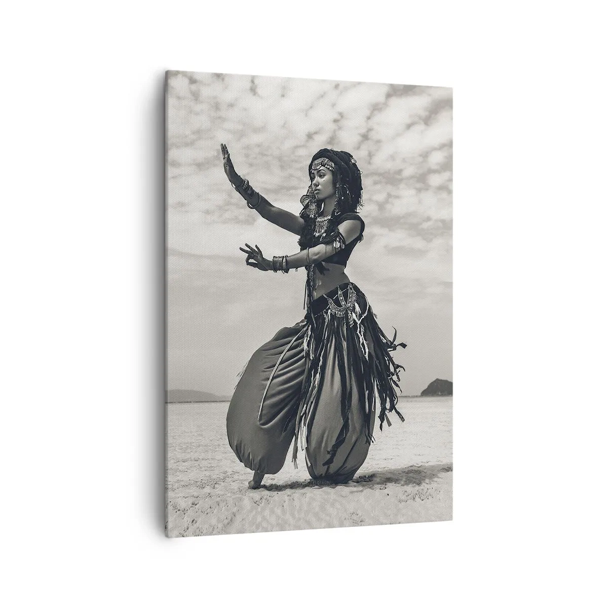 Quadro em tela - Dança das Ilhas do Sul - 70x100 cm