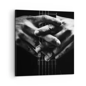 Quadro em tela - Oração do artista - 60x60 cm