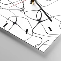 Mostrador com traços