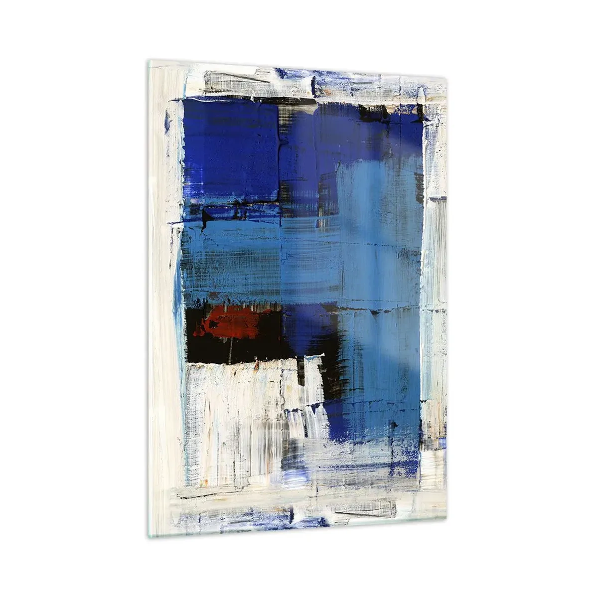 Quadro em vidro - O segredo do azul - 50x70 cm