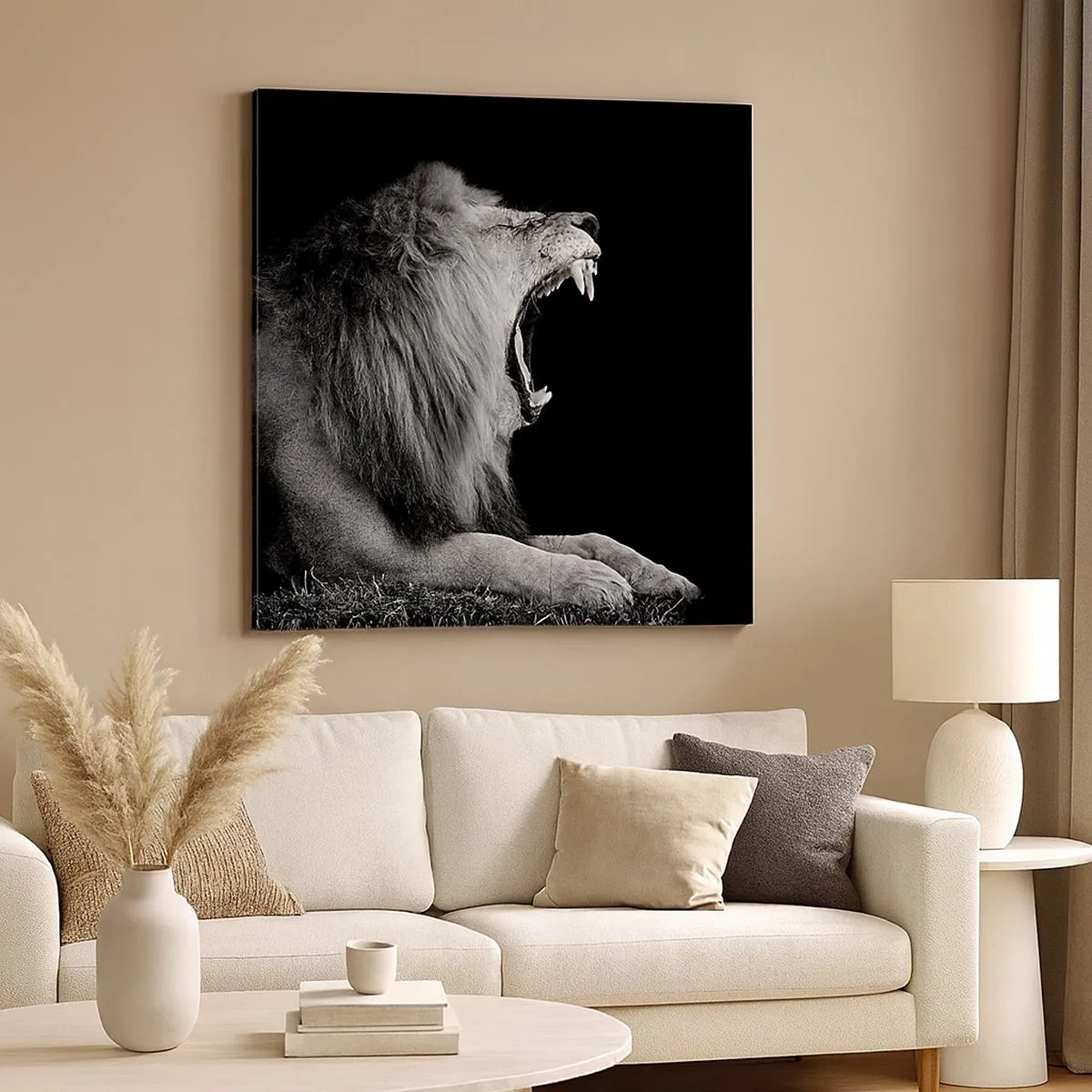 Quadro em tela - Sem dúvida alguma - 30x30 cm