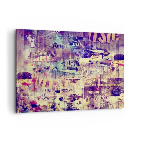 Quadro em tela - E isso é tudo o que resta - 120x80 cm