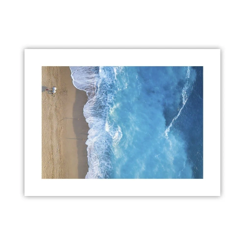 Pôster - O poder do azul - 40x30 cm