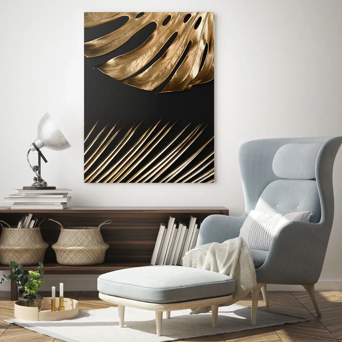 Quadro em vidro - Diferentes e igualmente caros - 50x70 cm