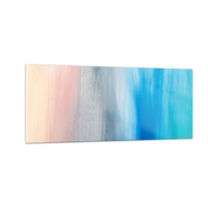 Quadro em vidro - Elementos: ar - 100x40 cm