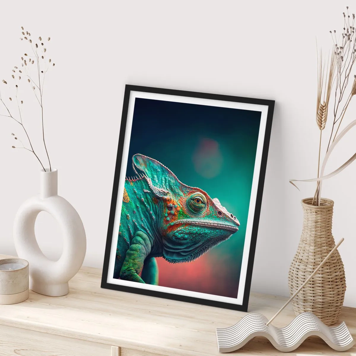 Pôster com moldura preta - Estás a ver-me? Isso não é bom… - 30x40 cm