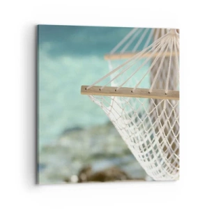 Quadro em tela - Hora de relaxar - 70x70 cm