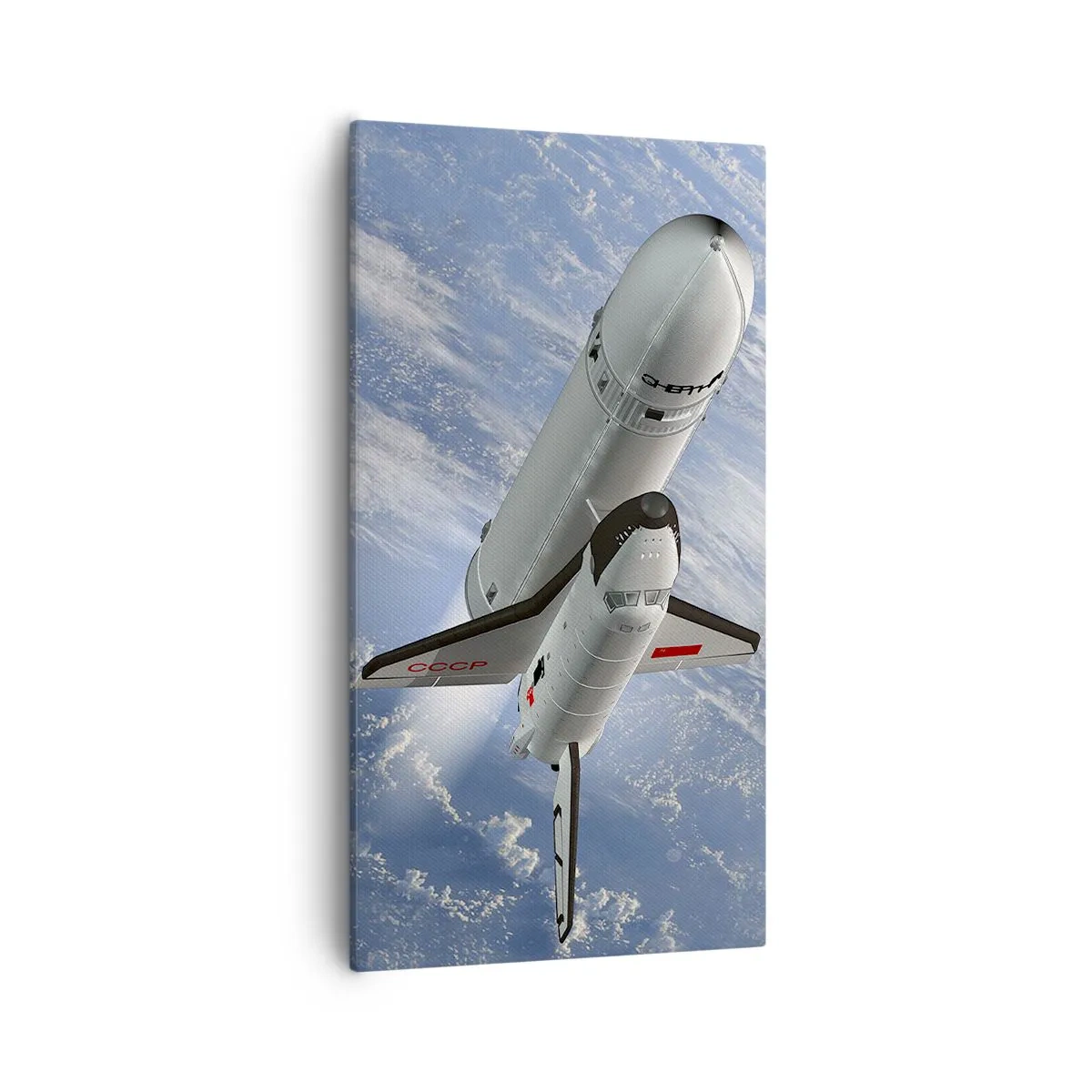 Quadro em tela - Ascensão cósmica - 55x100 cm
