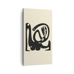 Quadro em tela - Quase Picasso - 45x80 cm