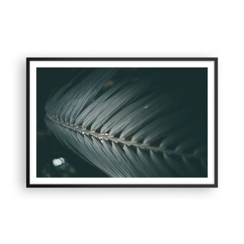 Pôster com moldura preta - A precisão da natureza - 91x61 cm