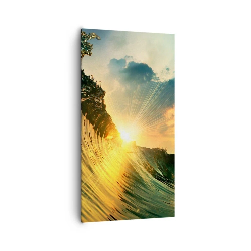 Quadro em tela - Surfer, onde está? - 65x120 cm