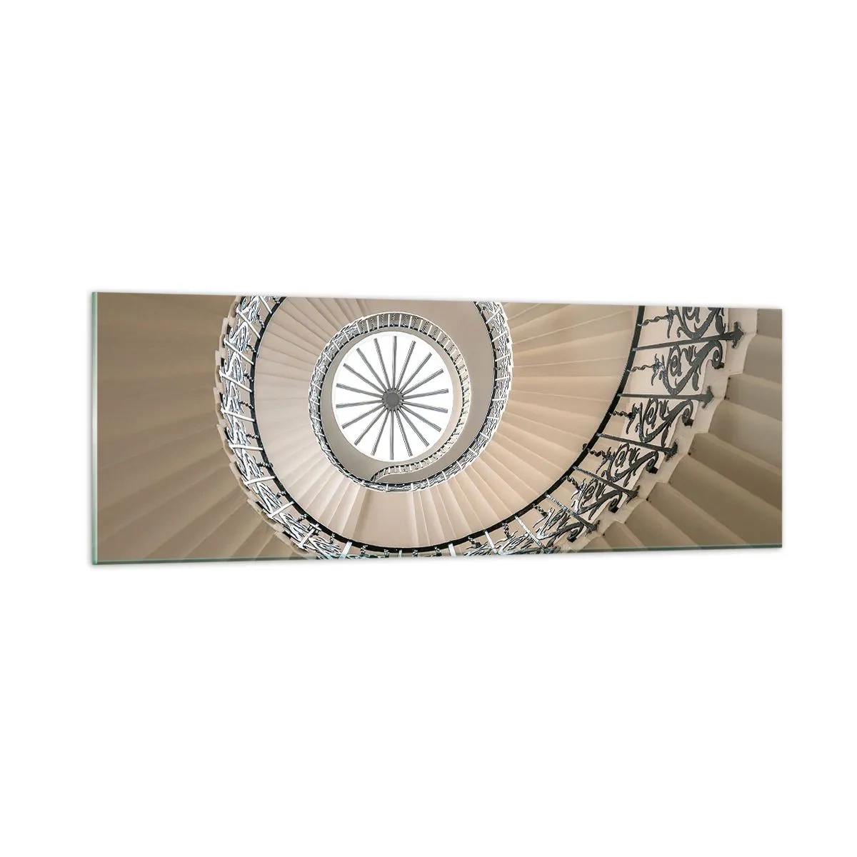 Quadro em vidro - Dentro da casca - 90x30 cm