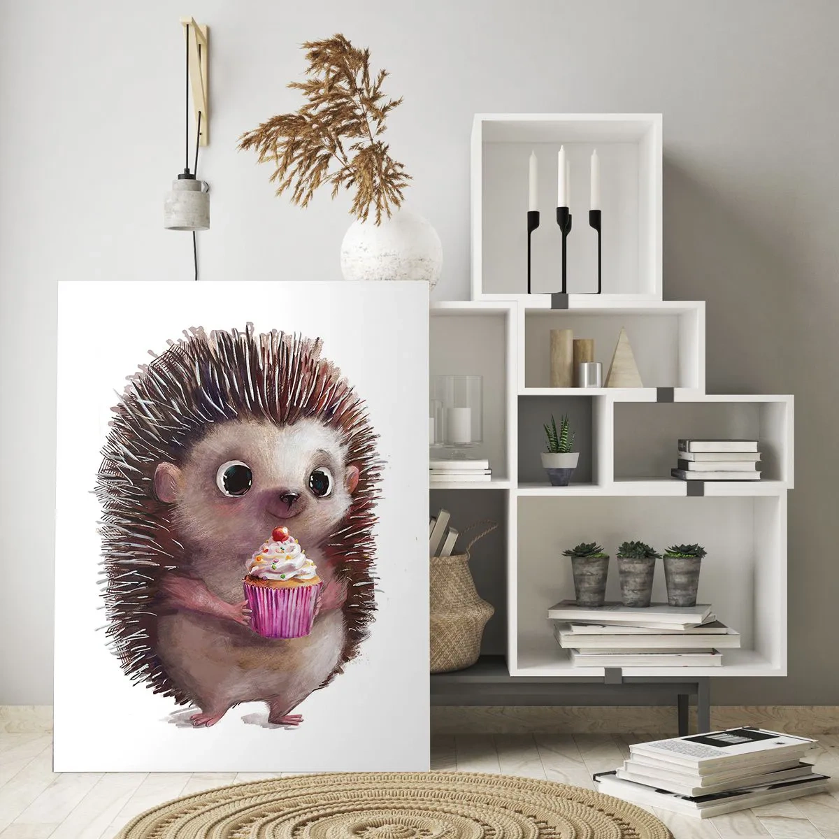 Quadro em vidro - A celebração é diária - 80x120 cm