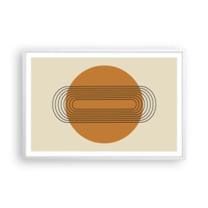 Pôster em moldura branca - O plano perfeito - 91x61 cm