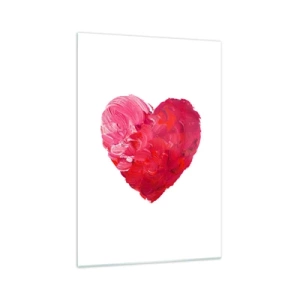 Quadro em vidro - All you need is love - 70x100 cm