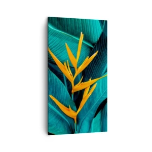 Quadro em tela - Flor do Éden - 45x80 cm