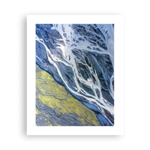 Pôster - Pinturas rupestres da natureza - 40x50 cm