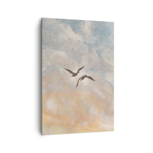 Quadro em tela - Dança do céu - 70x100 cm