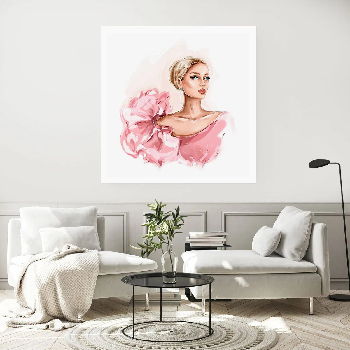 Pôster - Parece pintada... - 40x40 cm