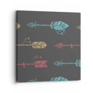 Quadro em tela - Em ordem - 30x30 cm