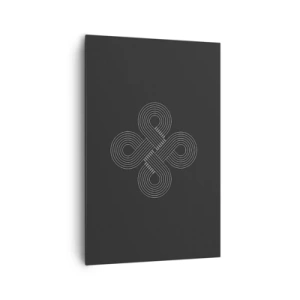 Quadro em tela - No espírito celta - 80x120 cm