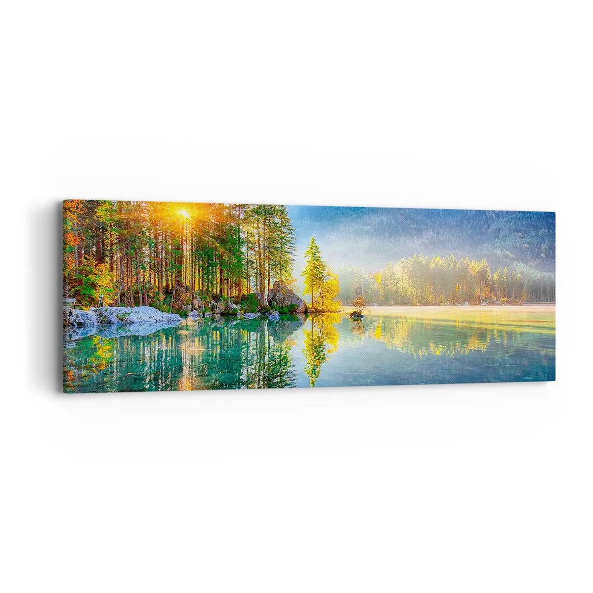 Quadro em tela - Majestade e doçura - 90x30 cm