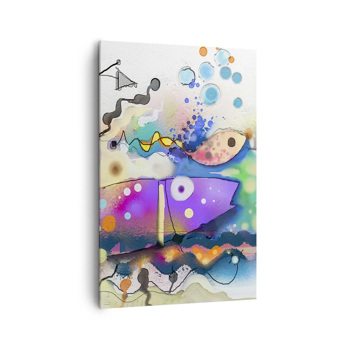 Quadro em tela - Sem palavras! - 80x120 cm