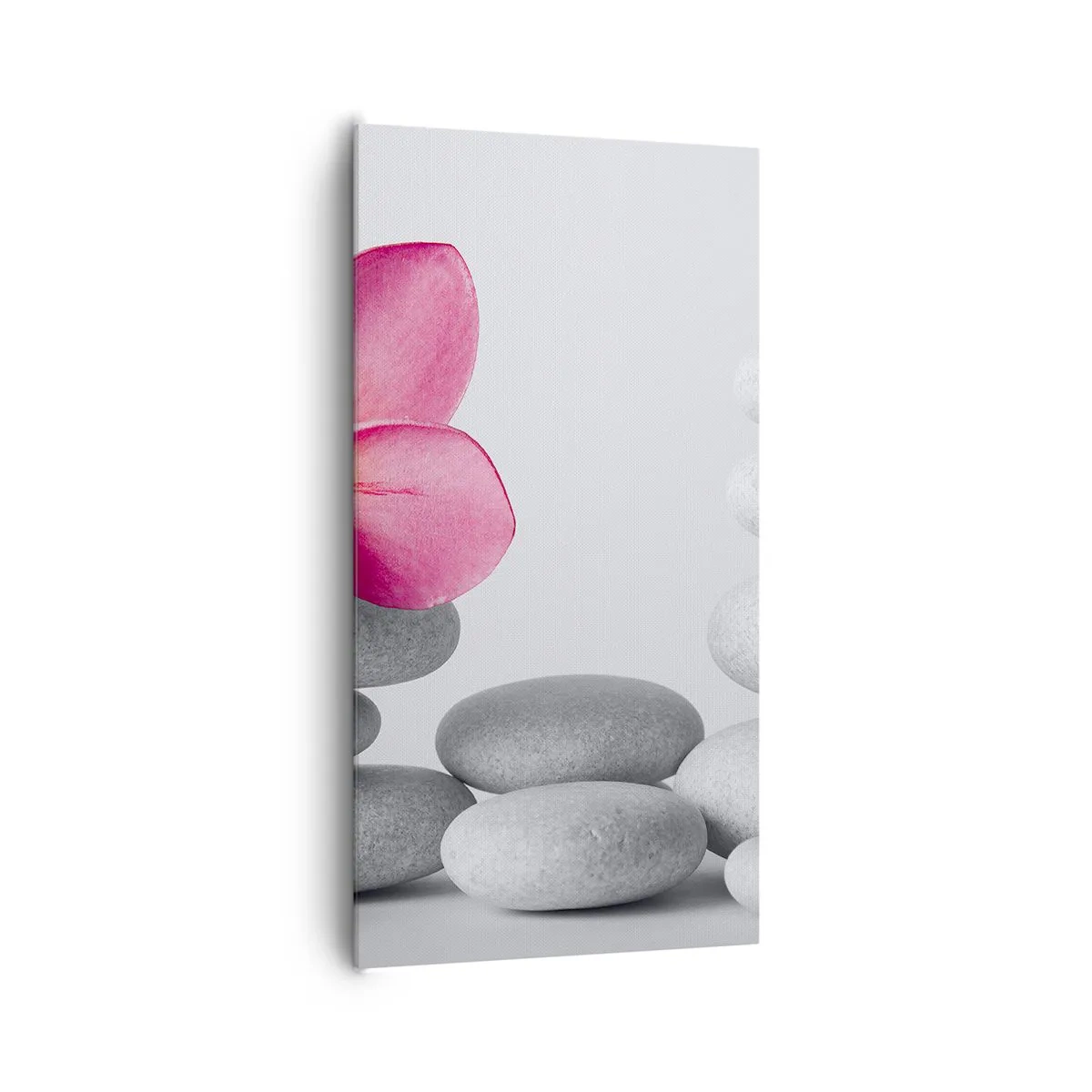 Quadro em tela - Pedra sobre pedra, e sobre esta pedra... - 65x120 cm