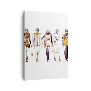 Quadro em tela - Elegância elegante e casual sem esforço - 50x70 cm