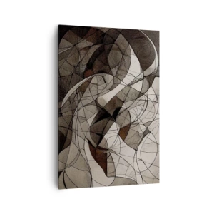 Quadro em tela - Circulação das cores da terra - 70x100 cm