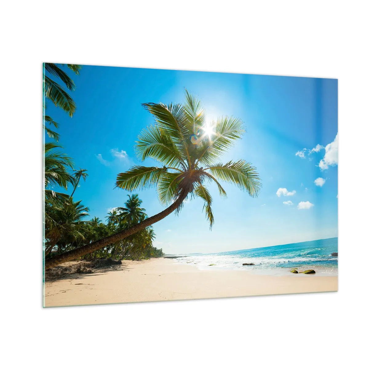 Quadro em vidro - Não mostre a ninguém - 100x70 cm