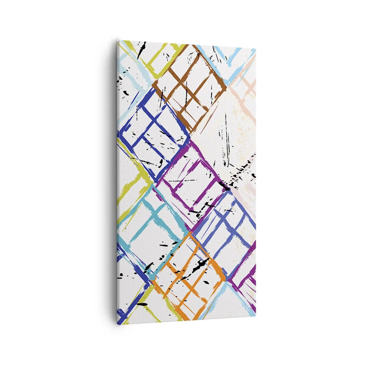 Quadro em tela - Quartos para alugar - 55x100 cm