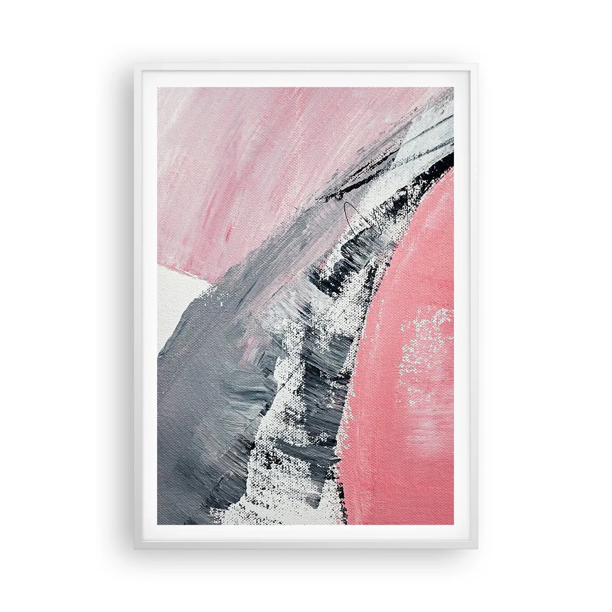 Pôster em moldura branca - Composição à medida - 70x100 cm