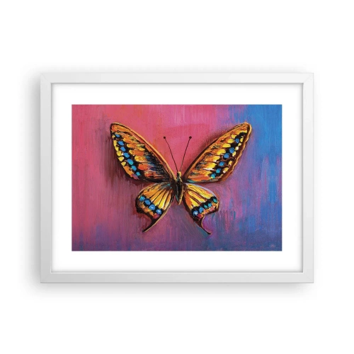 Pôster em moldura branca - Uma joia da natureza - 40x30 cm