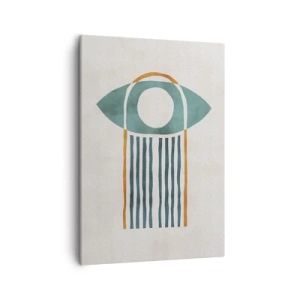 Quadro em tela - Sinais e rituais - 50x70 cm