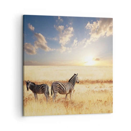 Quadro em tela - Vá embora, não perturbe - 60x60 cm