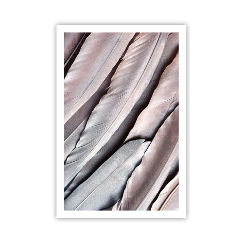 Pôster - Em prateado rosa - 61x91 cm