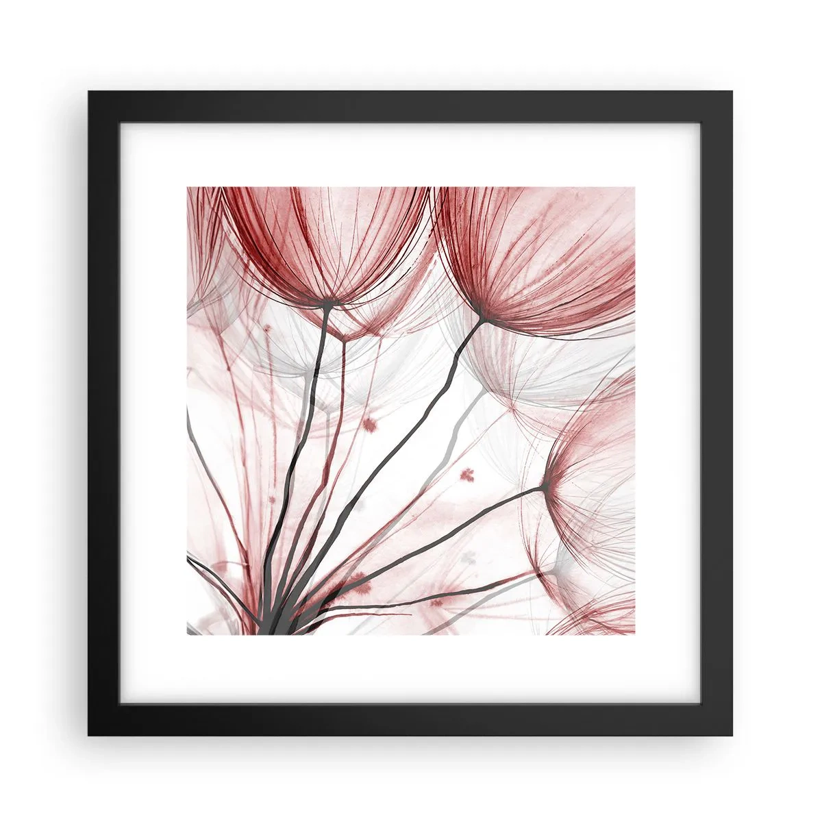 Pôster com moldura preta - Antes da partida - 30x30 cm