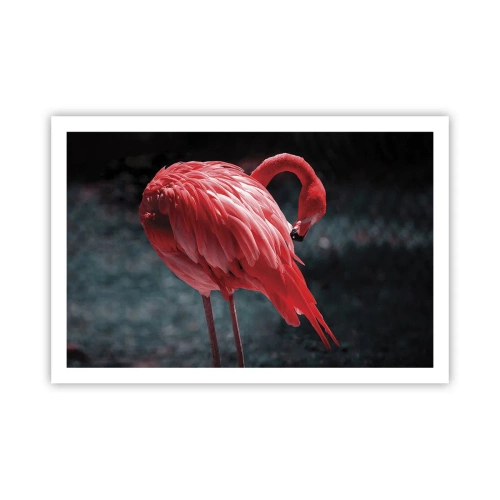 Pôster - Poema carmesim da natureza - 91x61 cm
